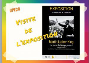 affiche expo martin luther king
